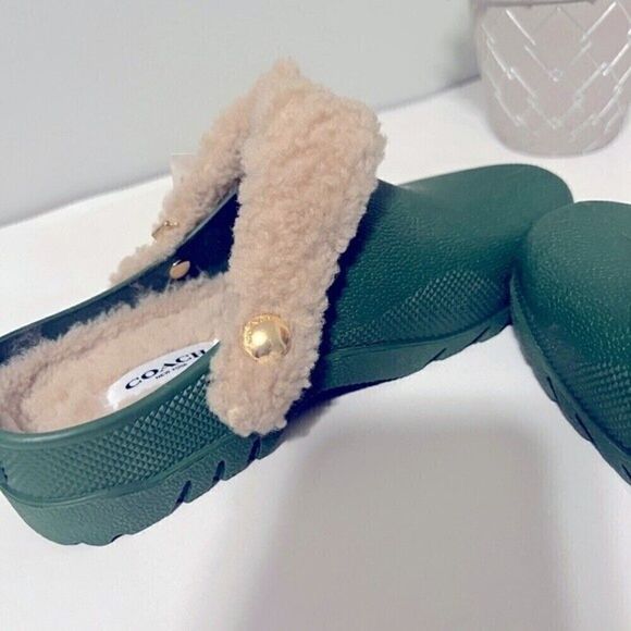 COACH Size 6Women's Lola Clog Flats Shoes, slip on - Picture 5 of 11